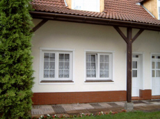 Majutus Łebas - toad, bungalow-majad, puidust majad, Hollandi majad, telkimisala Poolas